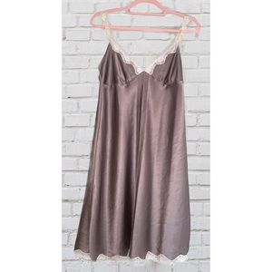 Vintage Victoria Secret Lace Satin Slip